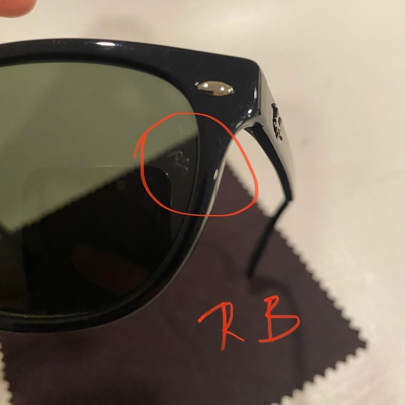Ray-Ban Keyhole Wayfarer NEW ☀️Polarized☀️with KIT Havana Frame - Picture 4 of 12